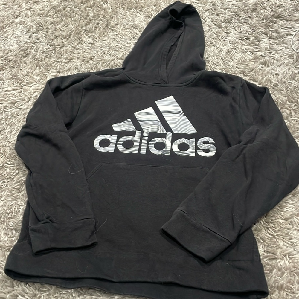 Adidas kids sweatshirt black